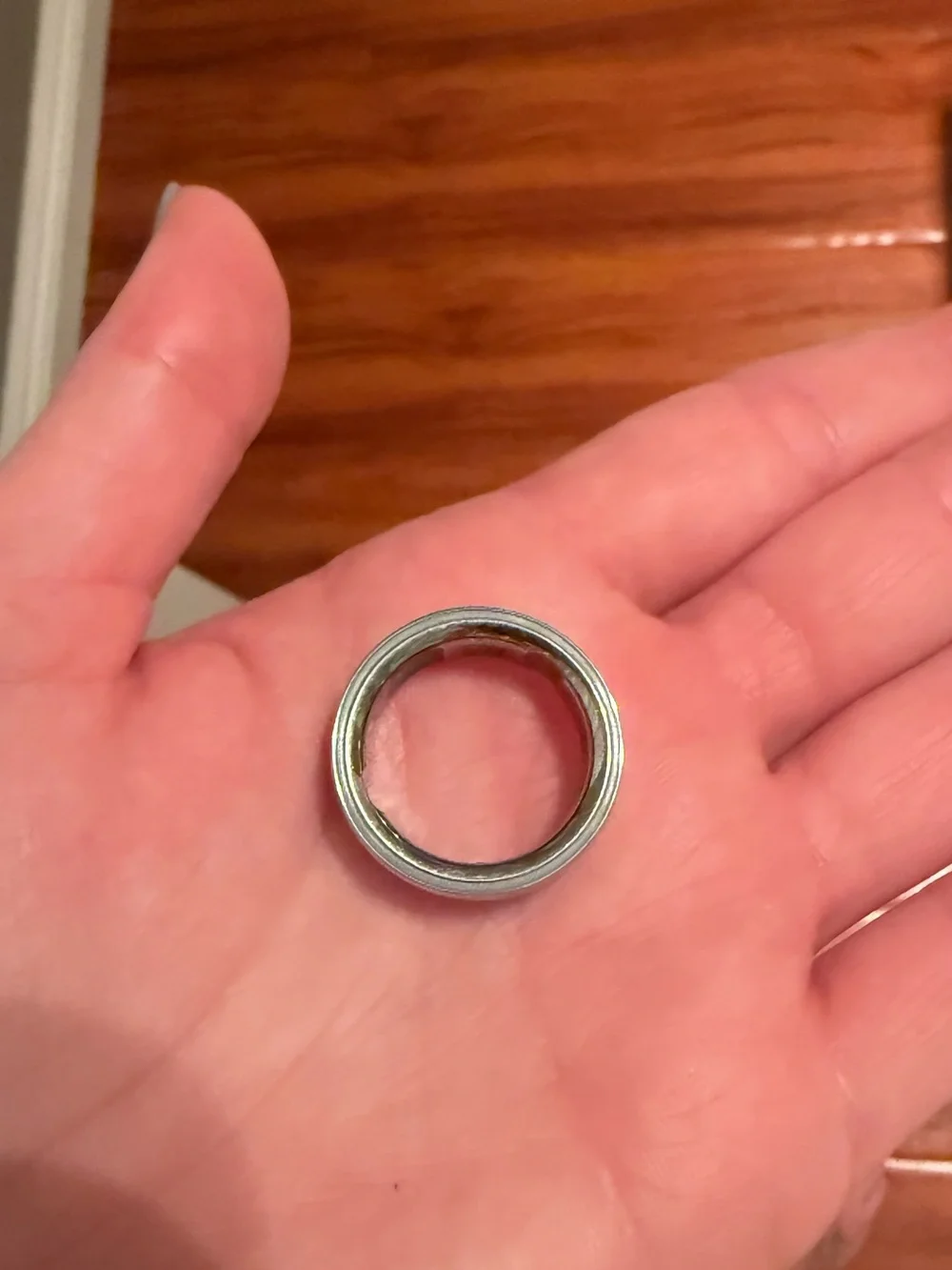 Oura silver ring